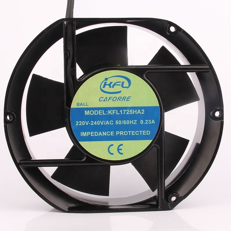 Original AC220V 0.23A DC EC 172x150x51mm 17CM 17251 Silent Fan Heat Dissipation and Ventilation Brushless KFL1725HA2 Cooling Fan
